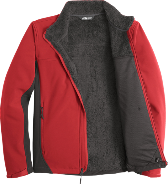 Lining view (Cardinal Red/Asphalt Grey)