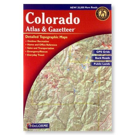 DeLorme Colorado Atlas and Gazetteer at REI