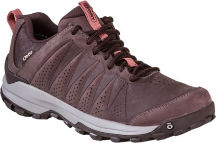 Oboz Sypes Low Leather Waterproof Hiking Shoes - Women's 2