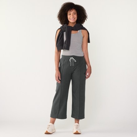 Stio Turpin Fleece Wide Crop Pants - Women's 3