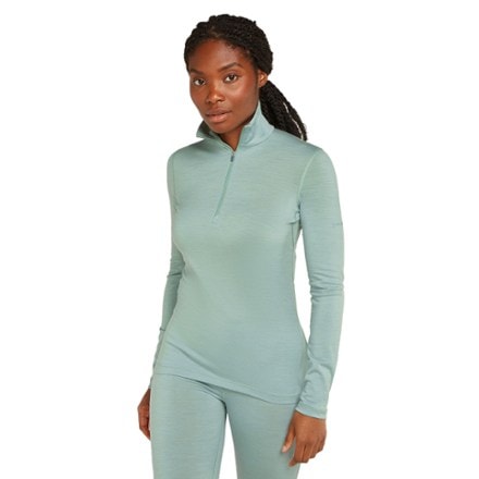 Icebreaker Merino 200 Oasis Long-Sleeve Half-Zip Thermal Base Layer Top - Women's 0