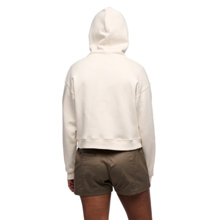 Black Diamond Crop Pullover Hoody - Women's 2