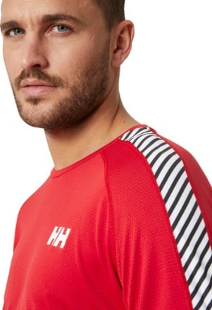 Helly Hansen LIFA Active Stripe Crew Base Layer Top - Men's 4