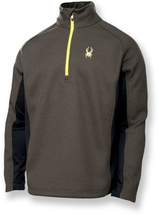 spyder men's outbound half zip sweater