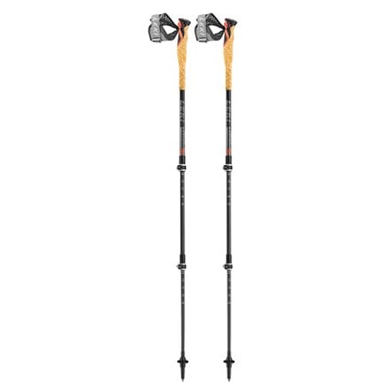 Leki Cross Trail 3 Carbon Trekking Poles - Pair 0