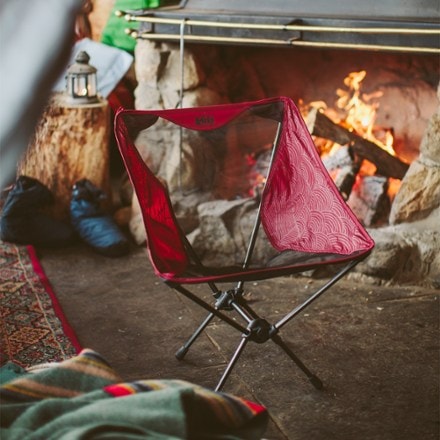 Chair in Use (Wild Burgundy)