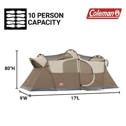 Coleman WeatherMaster 10-Person Tent 2
