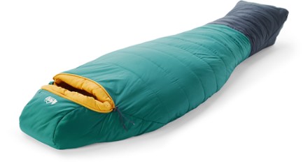 Trailmade 20 Sleeping Bag [3/4 head view (Balsam Teal)]