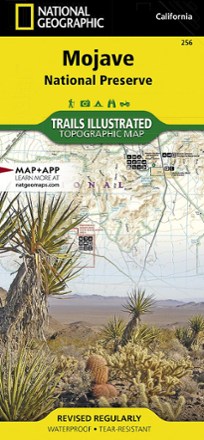 National Geographic Mojave National Preserve Trail Map 0