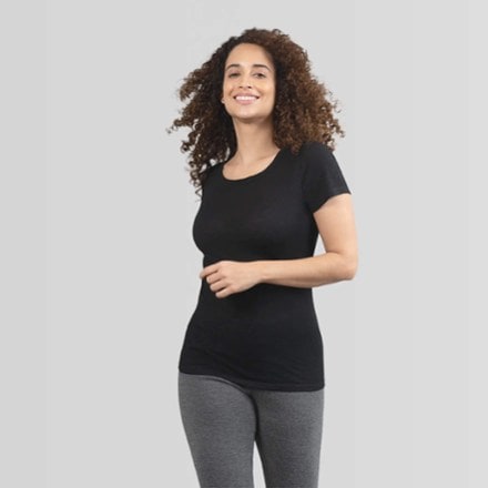 Arms of Andes 160 Ultralight Alpaca Wool Crew Neck Base Layer T-Shirt - Women's 4