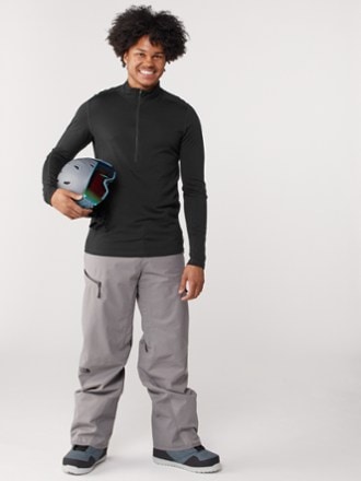 REI Co-op Merino 185 Long-Sleeve Half-Zip Base Layer Top - Men's 3