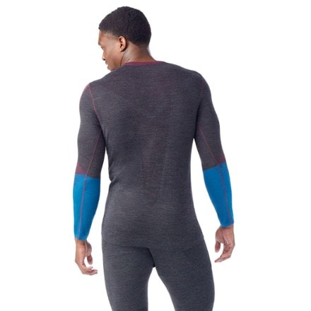 Smartwool Intraknit Thermal Merino Colorblock Crew Base Layer Top - Men's 1