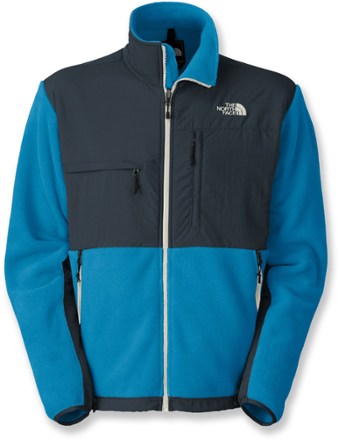 north face blue fleece jacket