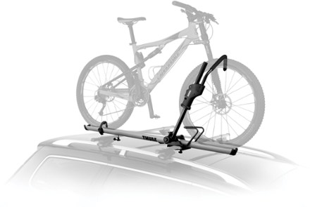 using thule bike rack