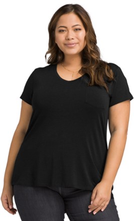 Photo 1 of Foundation V-Neck Top - Women's Plus Sizes