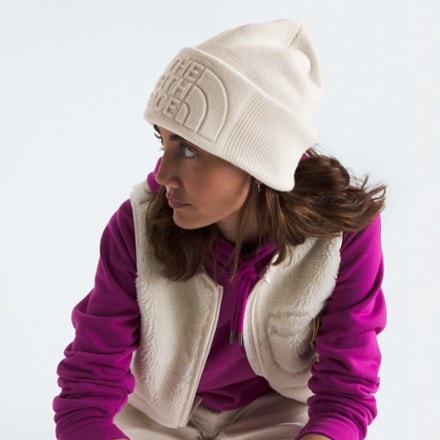 North face womens bobble hat online