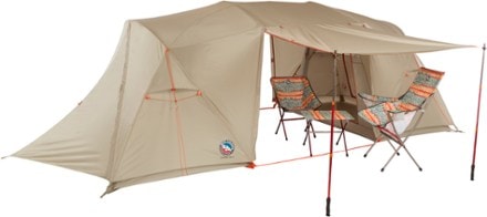 Big Agnes Wyoming Trail 4 Tent Camp chairs not included