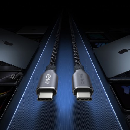 Anker Prime USB-C to USB-C Cable (6 ft., 240W, Upcycled-Braided) 1