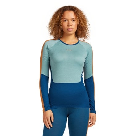 Icebreaker Merino 200 Oasis Long-Sleeve Crewe Base Layer Top - Women's 0