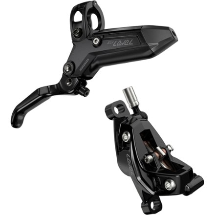 SRAM Level Silver Stealth Disc Brake and Lever 0