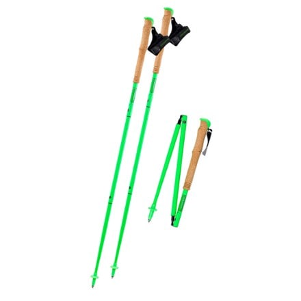 Komperdell Carbon FXP Team Trekking Poles - Pair 0