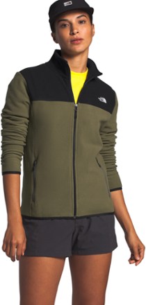 the north face glacier full zip fleece