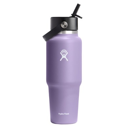 Hydro Flask Wide-Mouth Travel Bottle with Flex Straw Cap - 32 fl. oz. 0