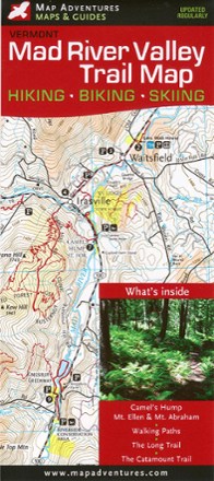 Map Adventures Mad River Valley Trail Map 0