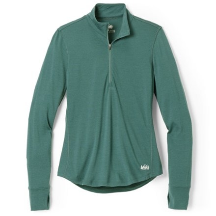 REI Co-op Heavyweight Merino Base Layer Half-Zip Top - Women's 0