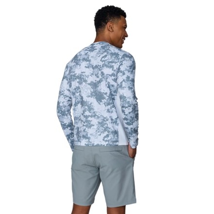 Free Country SunFree Long-Sleeve Printed Crew Shirt - Men's 1