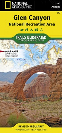 National Geographic Glen Canyon NRA Topographic Map 0