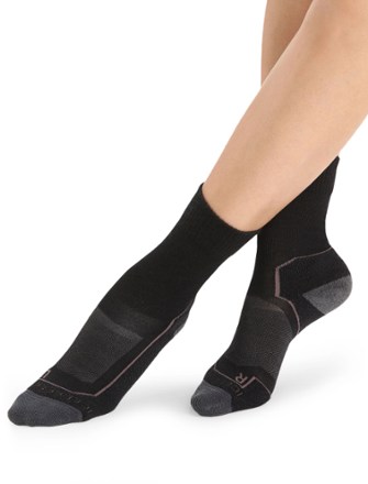 Icebreaker Hike+ Light Crew Socks - Women's 0