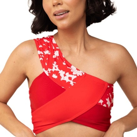 Nani Swimwear Patchwork Crop Swimsuit Top - Women's 1