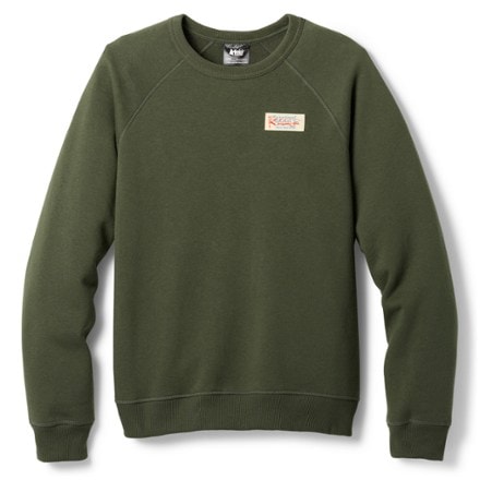 REI Co-op Original Logo Patch Crew Sweatshirt 0