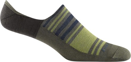 Darn Tough Topless Stripe No-Show Hidden Lightweight Lifestyle Socks - Men's 0