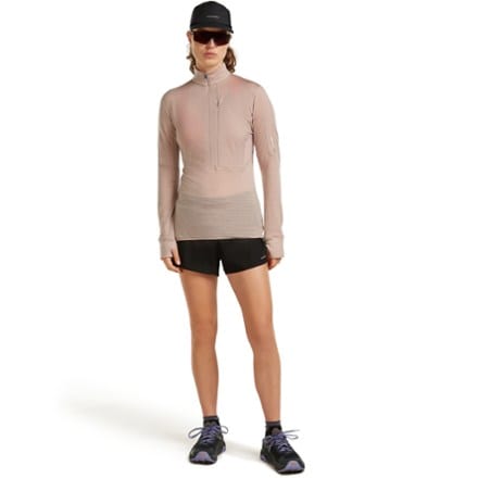 Icebreaker Merino Blend 200 Realfleece Descender Long-Sleeve Half-Zip - Women's 4