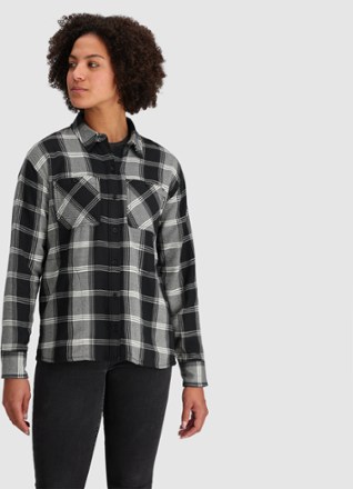 Outdoor Research Feedback Flannel Twill Shirt - Women's 1