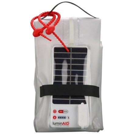 LuminAID Solar Beam with Phone Charger 3