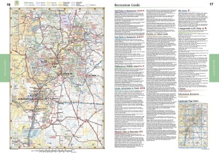 Benchmark Maps New Mexico Road & Recreation Atlas - 10th Edition 2