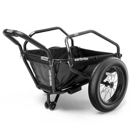 earth+kin MULE Cargo Trailer with Quick-Release Tow Bar 3