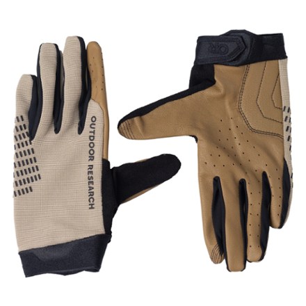 Outdoor Research Freewheel Leather Palm Bike Gloves 0