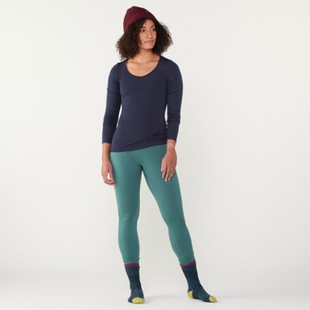 Icebreaker Siren Sweetheart Long Underwear Top - Women's 3
