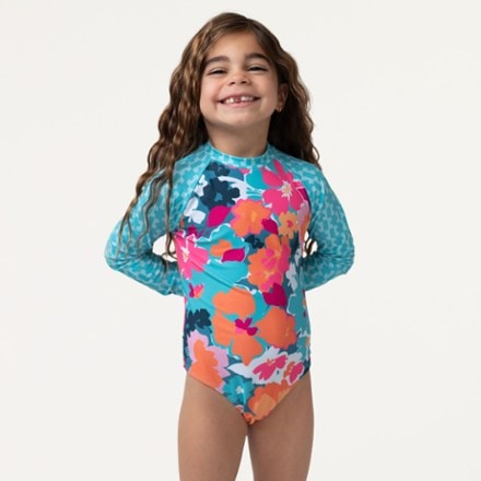 Nani Mini Long-Sleeve One-Piece Swimsuit - Kids' 3