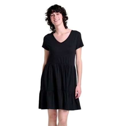 Toad&Co Marley Tiered Short-Sleeve Dress 0