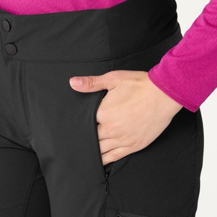 SHREDLY All Time Zipper Snap Mid-Rise Bike Pants 4