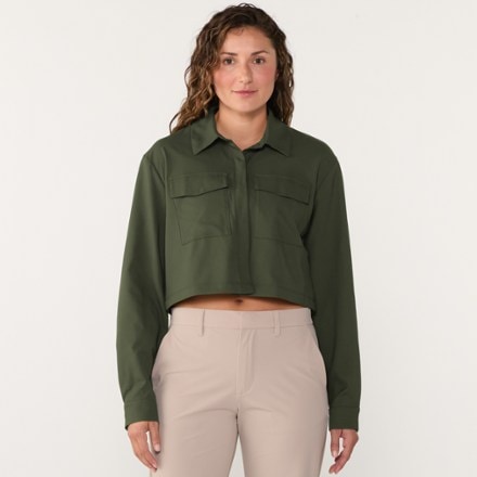Beyond Yoga Midtown Cropped Jacket - Women's 1