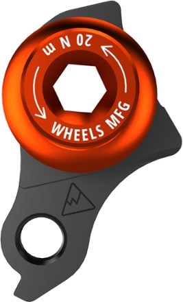 Wheels Manufacturing Universal Derailleur Hanger 487-3 for SRAM UDH Trek ABP MTB Frames - Orange 3