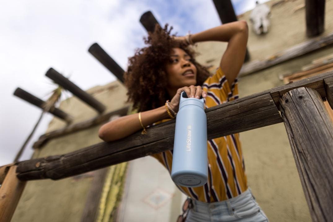 Location Image for Go Series Insulated Stainless-Steel Water Filter Bottle - 24 fl. oz.