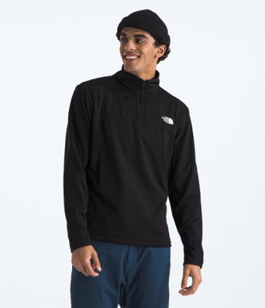 The North Face Cedar Trail Grid Fleece Zip Pullover - Men's 1