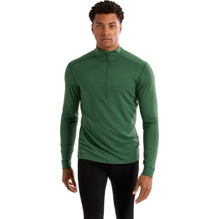 Arc'teryx Rho Merino Wool Zip-Neck Base Layer Top - Men's 1